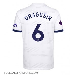 Tottenham Hotspur Radu Dragusin #6 Replik Heimtrikot 2023-24 Kurzarm